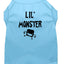 Halloween Pet Dog & Cat Shirt Screen Printed, "Lil Monster"