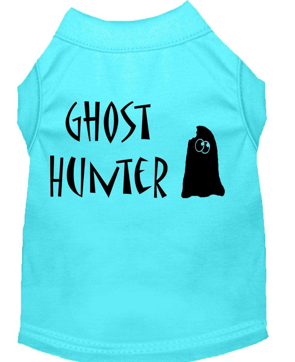 Halloween Pet Dog & Cat Shirt Screen Printed, "Ghost Hunter"