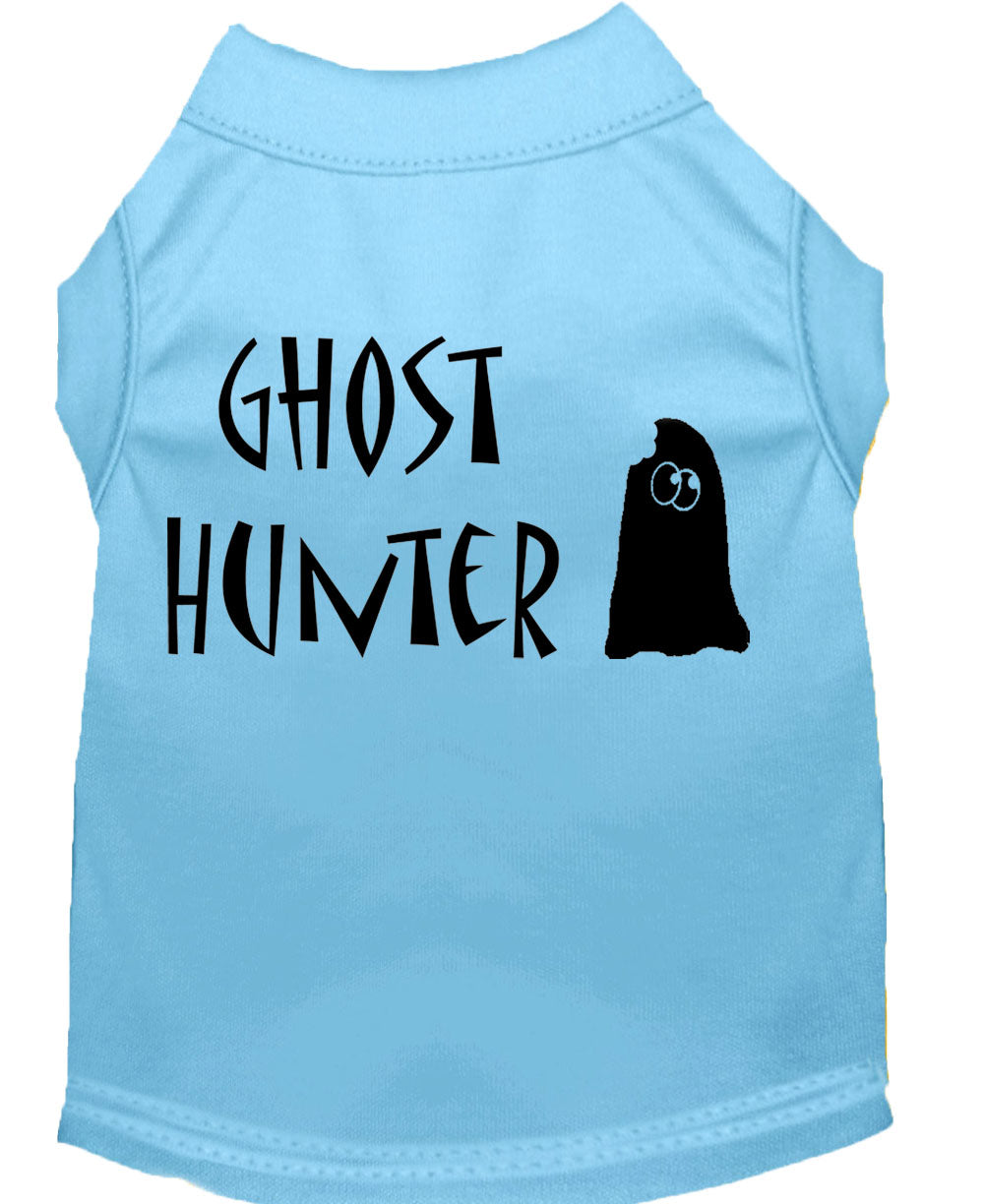 Halloween Pet Dog & Cat Shirt Screen Printed, "Ghost Hunter"