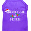 Christmas Screenprinted Dog Shirt, "Aberdoggie & Fetch"