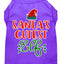 Christmas Pet Dog & Cat Shirt Screen Printed, "Santa's Cutest Elf"