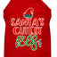 Christmas Pet Dog & Cat Shirt Screen Printed, "Santa's Cutest Elf"