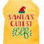 Christmas Pet Dog & Cat Shirt Screen Printed, "Santa's Cutest Elf"