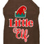 Christmas Pet Dog & Cat Shirt Screen Printed, "Little Elf"