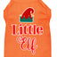 Christmas Pet Dog & Cat Shirt Screen Printed, "Little Elf"