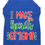 Christmas Pet Dog & Cat Shirt Screen Printed, "I Make Spirits Bright"