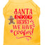 Christmas Pet Dog & Cat Shirt Screen Printed, "Santa, We Have Cookies"