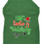 Christmas Pet Dog & Cat Shirt Screen Printed, "I Can't, Santa is Watching"