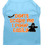 Halloween Pet Dog & Cat Shirt Screen Printed, "Don't Scare Me, I Poop Easily"