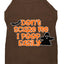 Halloween Pet Dog & Cat Shirt Screen Printed, "Don't Scare Me, I Poop Easily"