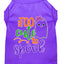 Halloween Pet Dog & Cat Shirt Screen Printed, "Too Cute To Spook - Girly Ghost"