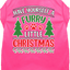 Christmas Pet Dog & Cat Shirt Screen Printed, "Have Yourself A Furry Little Christmas"