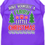 Christmas Pet Dog & Cat Shirt Screen Printed, "Have Yourself A Furry Little Christmas"