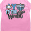 Hanukkah Pet Dog and Cat Shirt Screen Printed, "Oy To The World"