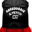 Dog Dress, Dog Dress, Screen Printed, "Aberdoggie & Fetch NY"