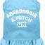 Dog Dress, Dog Dress, Screen Printed, "Aberdoggie & Fetch UK"