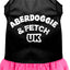 Dog Dress, Dog Dress, Screen Printed, "Aberdoggie & Fetch UK"