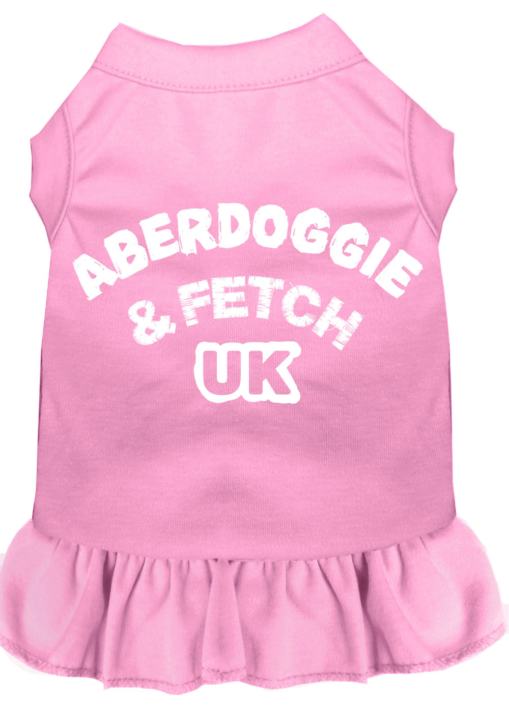 Dog Dress, Dog Dress, Screen Printed, "Aberdoggie & Fetch UK"