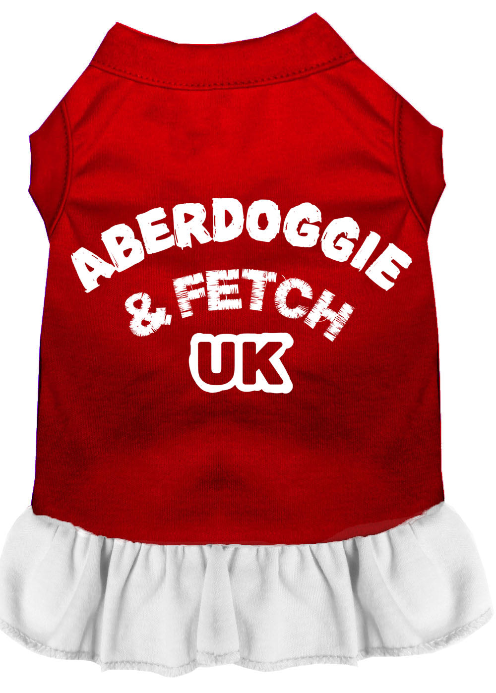 Dog Dress, Dog Dress, Screen Printed, "Aberdoggie & Fetch UK"