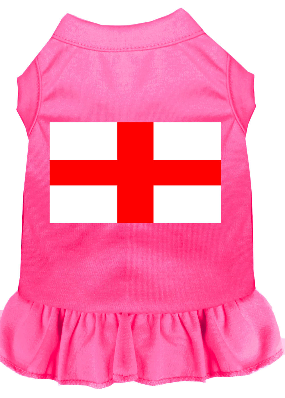 Dog Dress, Pet Dog & Cat Dress Screen Printed, "St. George's Cross"