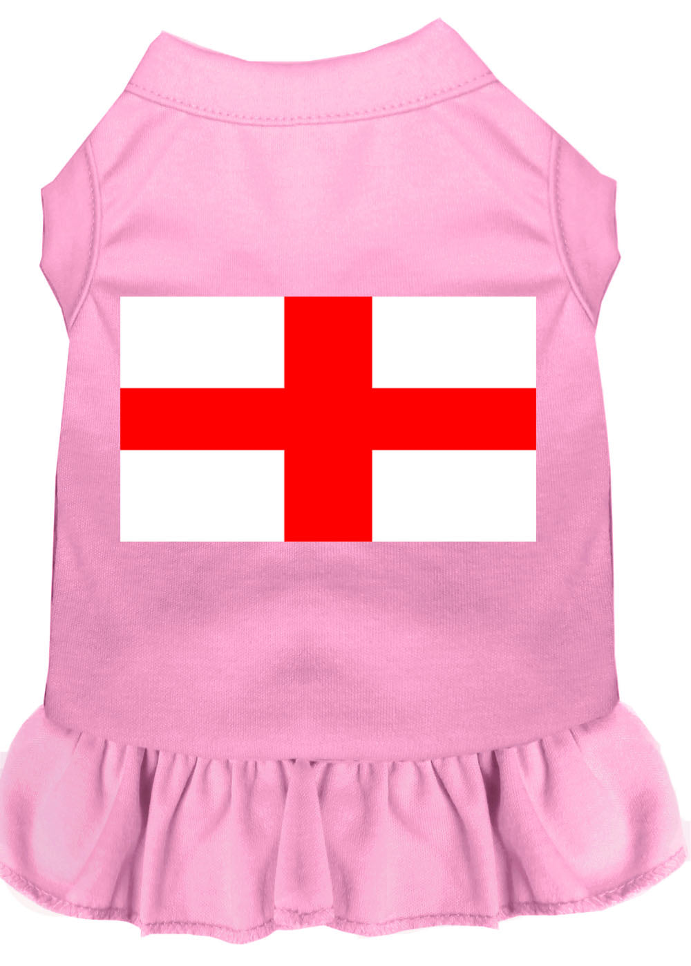 Dog Dress, Pet Dog & Cat Dress Screen Printed, "St. George's Cross"