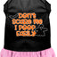 Halloween Pet Dog & Cat Dress Screen Printed, "Don't Scare Me, I Poop Easily"