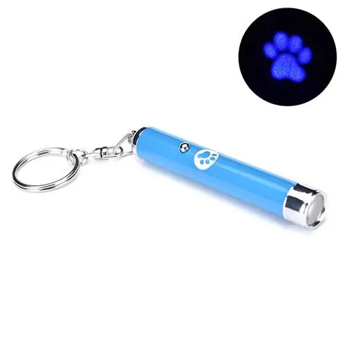 Laser LED Flashlight Clip Funny Cat Chaser