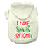 Christmas Pet Dog & Cat Hoodie Screen Printed, "I Make Spirits Bright"