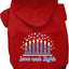 Hanukkah Pet, Dog and Cat Hoodie Screen Printed, "Love and Light"