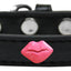 Dog, Puppy & Pet Widget Fashion  Collar, "Pink Glitter Lips"