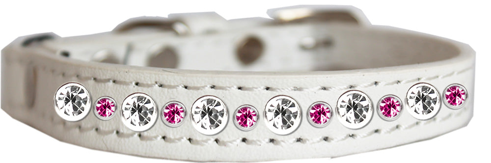 Dog, Puppy & Pet Jeweled Collar, "Posh Crystal Rimsets"