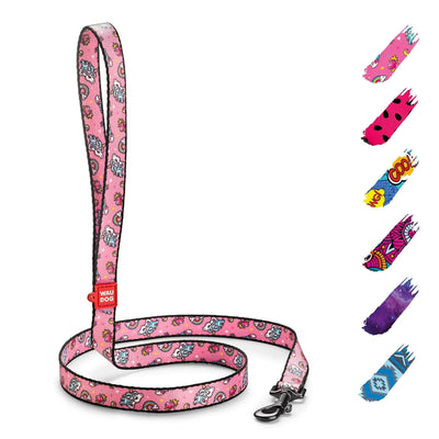 Nylon Dog Leash for Small Dogs Medium Dogs 4 Ft x 4/5 inch Wide Unicorns Color