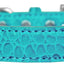 Dog, Puppy & Pet Designer Croc Collar, "Tulsa Plain 3/4" Wide"