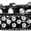 Dog, Puppy and Pet Designer Croc Collar, "Sprinkles Clear Jewel Rimsets"