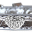 Dog, Puppy & Pet Designer Croc Collar, "Crystal Heart"