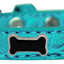 Dog, Puppy & Pet Designer Croc Widget Collar, "Black Bone"