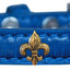 Dog, Puppy & Pet Designer Croc Widget Collar, "Bronze Fleur De Lis"