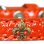 Dog, Puppy & Pet Designer Croc Widget Collar, "Bronze Fleur De Lis"