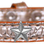 Dog, Puppy & Pet Designer Croc Widget Collar, "Silver Stars"