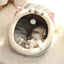 Sweet Cat Bed Warm Pet Basket