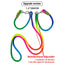 Reflective Nylon Leashes Pet Dogs Chain