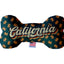 Pet & Dog Plush Bone Toys, "California Beaches" (Set 1 of 3 )