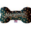 Pet & Dog Plush Bone Toys, "Maryland State Options" (Available in different pattern options)