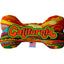 Pet & Dog Plush Bone Toys, "California Mountains" (Set 2 of 3 California State Toy Options, available in different pattern options!)