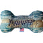 Pet & Dog Plush Bone Toys, "Mississippi State Options" (Available in different pattern options)