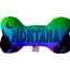 Pet & Dog Plush Bone Toys, "Montana State Options" (Available in different pattern options)