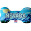 Pet & Dog Plush Bone Toys, "Nevada Mountains" (Set 2 of 2 Nevada State Toy Options, available in different pattern options!)