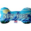 Pet & Dog Plush Bone Toys, "New York State Options" (Available in different pattern options)