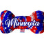 Pet & Dog Plush Bone Toys, "Minnesota State Options" (Available in different pattern options)