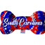 Pet & Dog Plush Bone Toys, "South Carolina State Options" (Available in different pattern options)